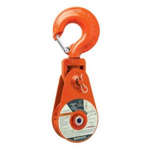 Crosby 416 6" RB Alloy Snatch Block w/ Hook - 12 Ton WLL - #193472
